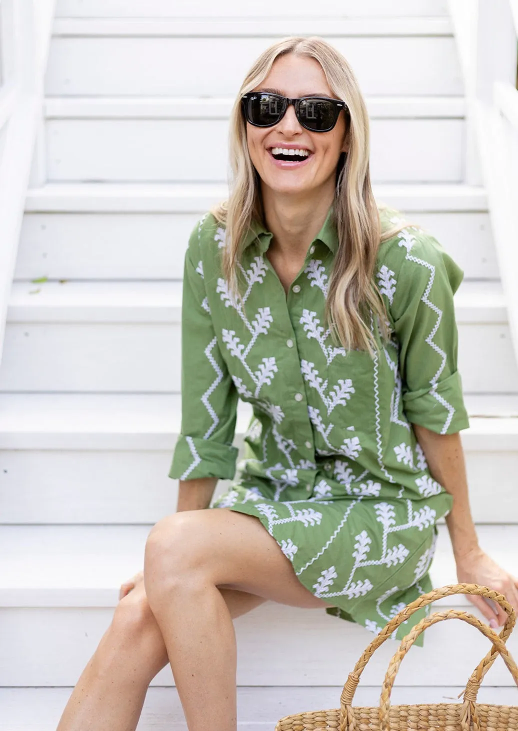 The Swizzle Dress - Celadon sold by Julia Amory product image thumbnail 2