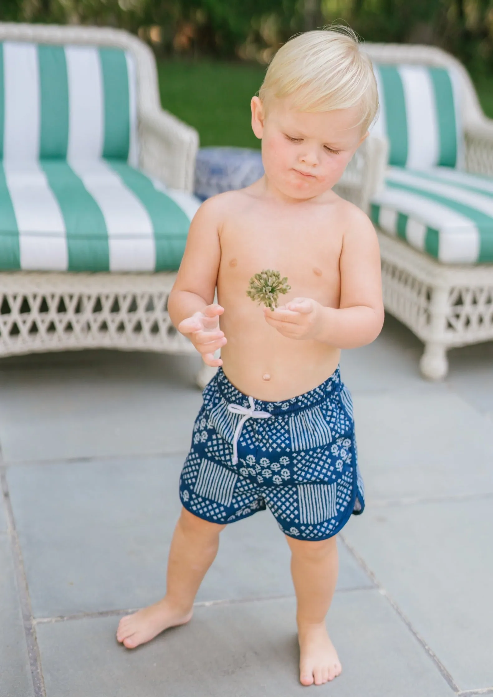 Boys North End Trunk - Stonington Patchwork sold by Julia Amory