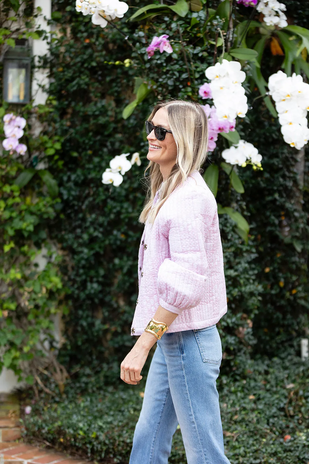 The Devon Jacket - Blooms Patchwork sold by Julia Amory product image thumbnail 4