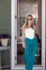 Cartagena Wrap Skirt - Jade sold by Julia Amory
