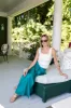 Cartagena Wrap Skirt - Jade sold by Julia Amory