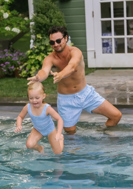 Mens North End Trunks - Gracie Patchwork sold by Julia Amory