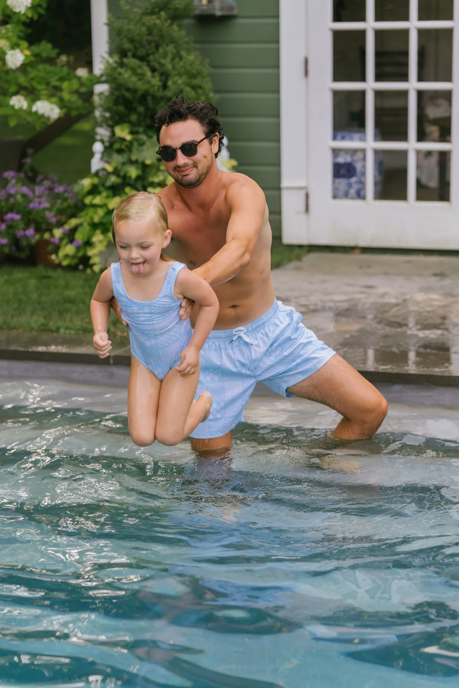 Mens North End Trunks - Gracie Patchwork sold by Julia Amory product image thumbnail 5