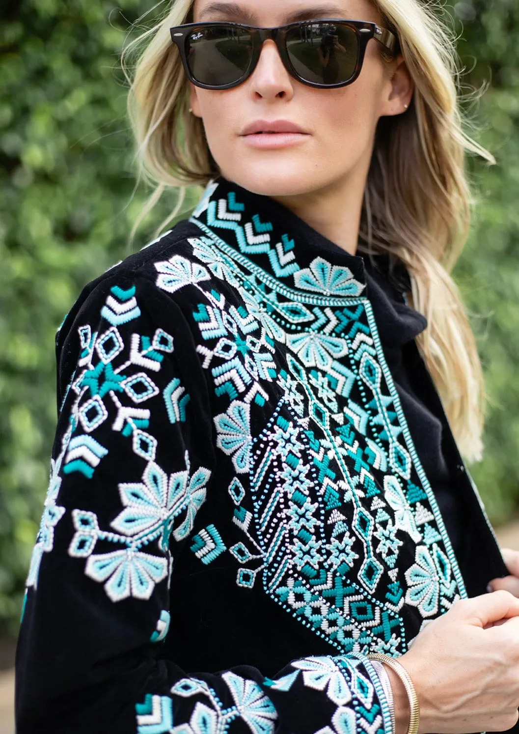 Vreeland Jacket - Sky sold by Julia Amory product image thumbnail 2