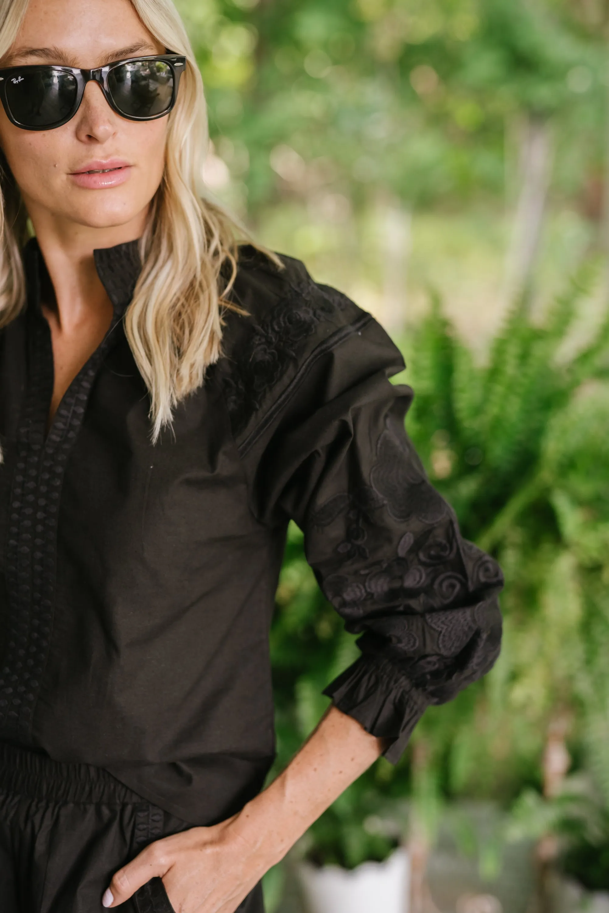 Coatue Top - Coal sold by Julia Amory product image thumbnail 2