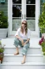 Babe Pant - Hunter Green Otami sold by Julia Amory