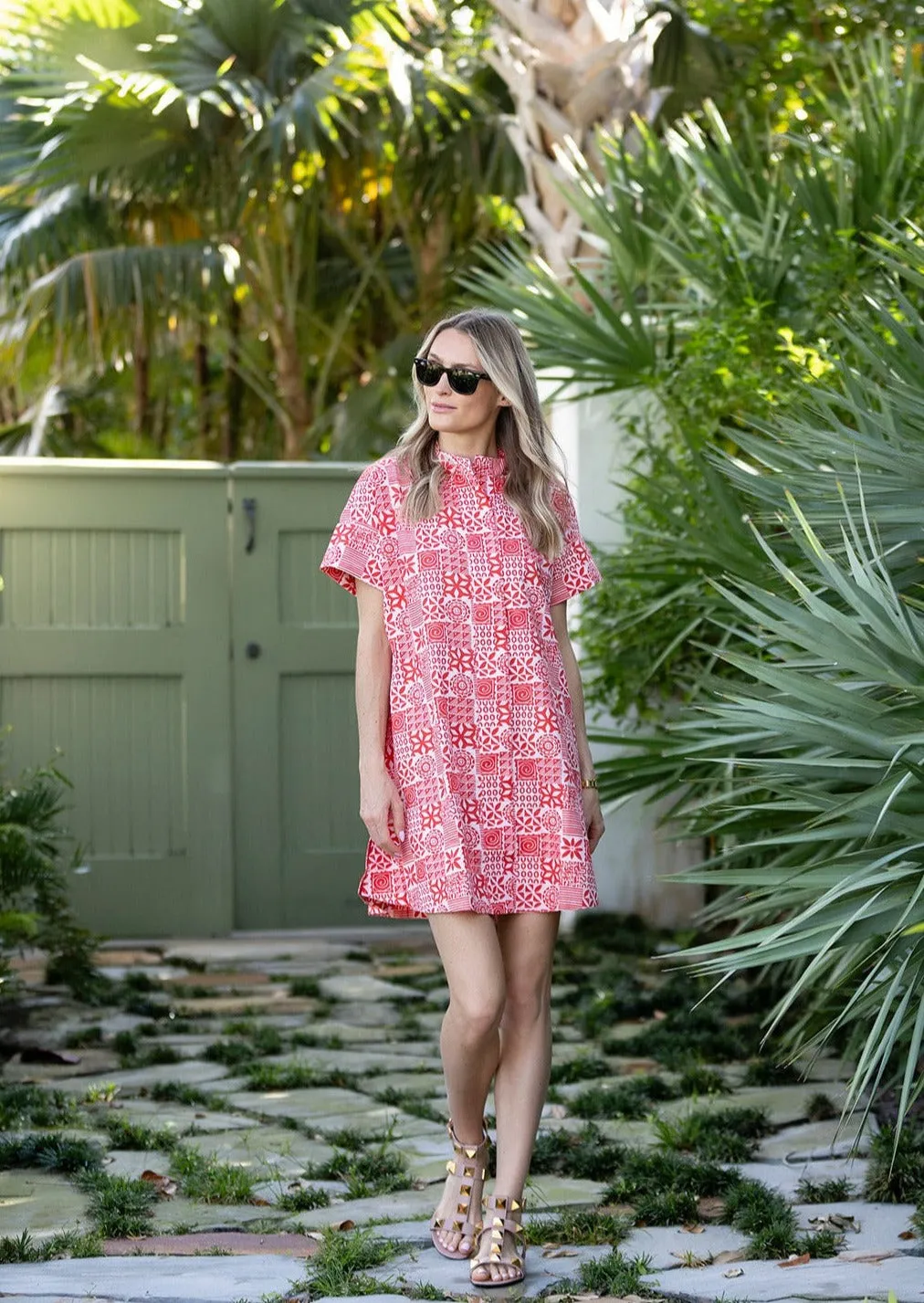 ワンピース stripe fril bijou design shirt dress Rhinestone Striped Twist Shirt Dress – Terijon.com