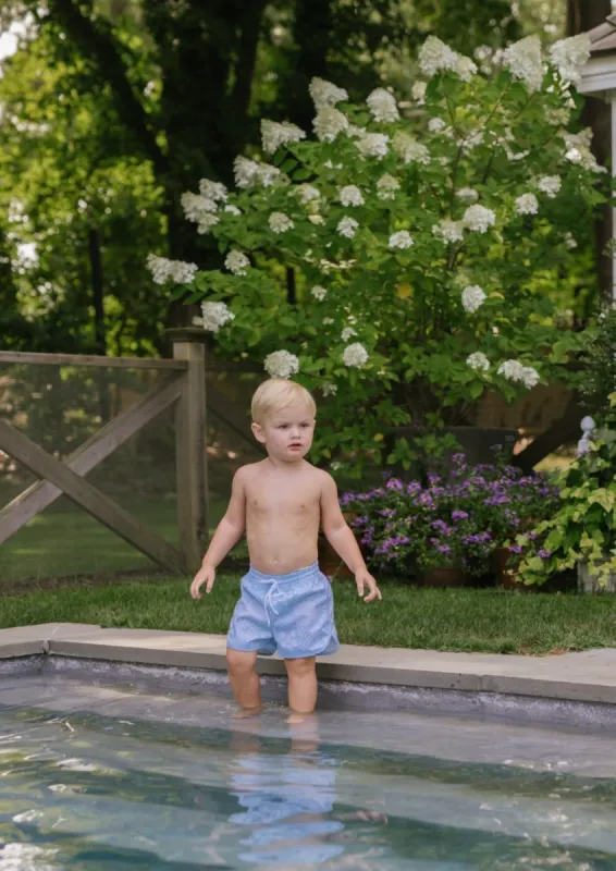 Boys North End Trunk - Gracie Patchwork sold by Julia Amory