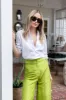Julia Pant - Chartreuse sold by Julia Amory