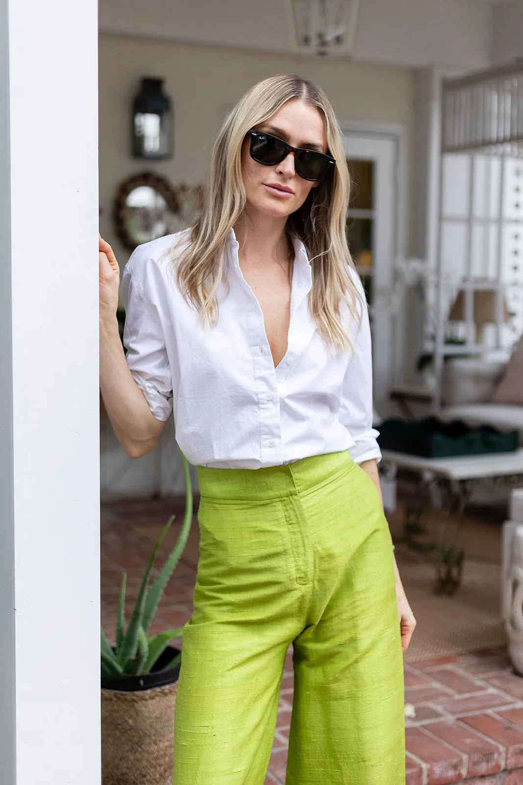 Julia Pant - Chartreuse sold by Julia Amory product image thumbnail 2