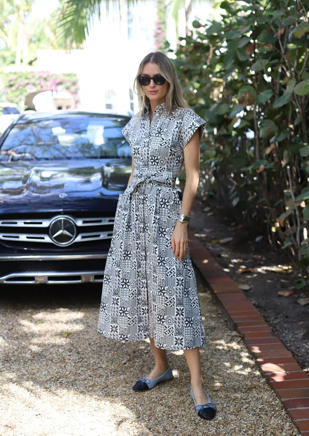 Betty Dress - Batik Patchwork sold by Julia Amory