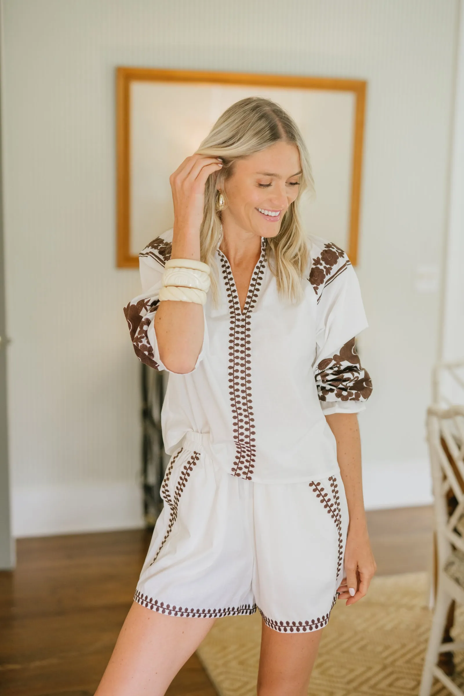 Coatue Top - Coco Brown sold by Julia Amory product image thumbnail 4