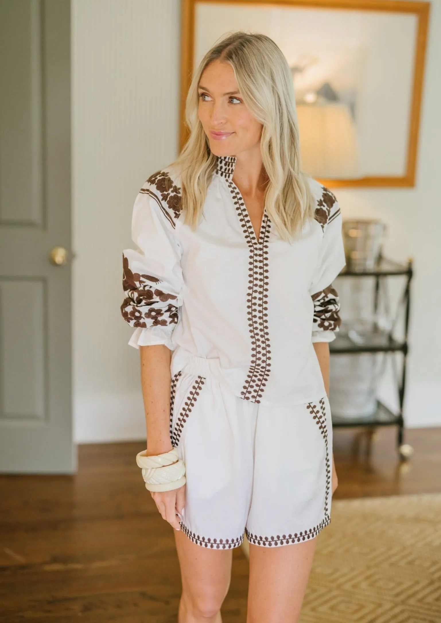 Coatue Top - Coco Brown sold by Julia Amory product image thumbnail 3