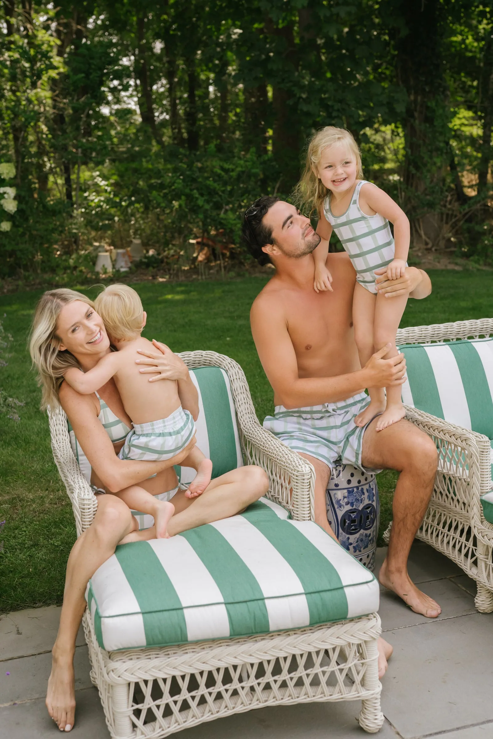 Boys North End Trunk - Grasse Madras sold by Julia Amory product image thumbnail 5