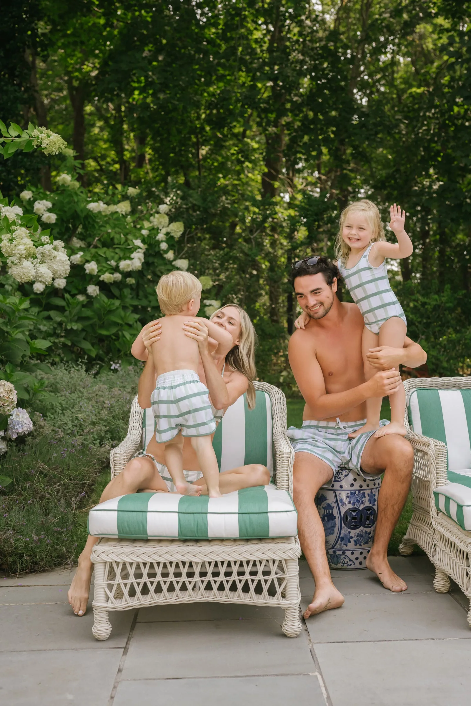 Boys North End Trunk - Grasse Madras sold by Julia Amory product image thumbnail 4