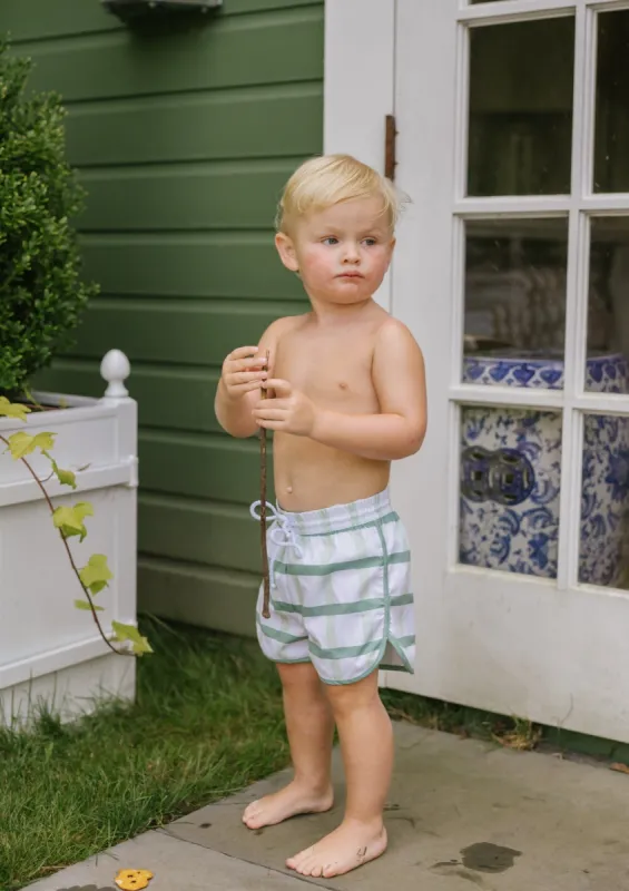 Boys North End Trunk - Grasse Madras sold by Julia Amory