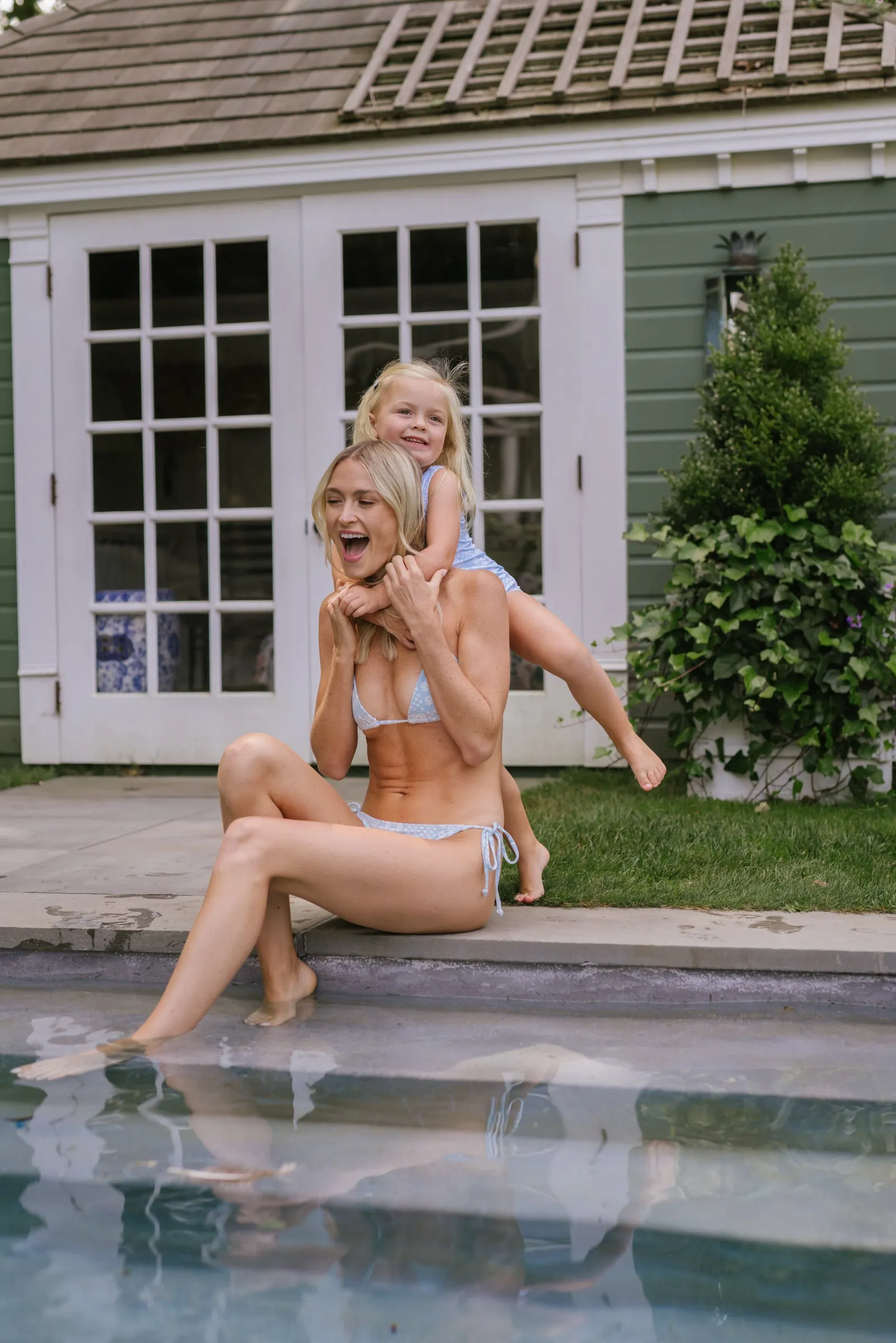 Elbow Beach String Bikini Bottom - Gracie Patchwork sold by Julia Amory product image thumbnail 4