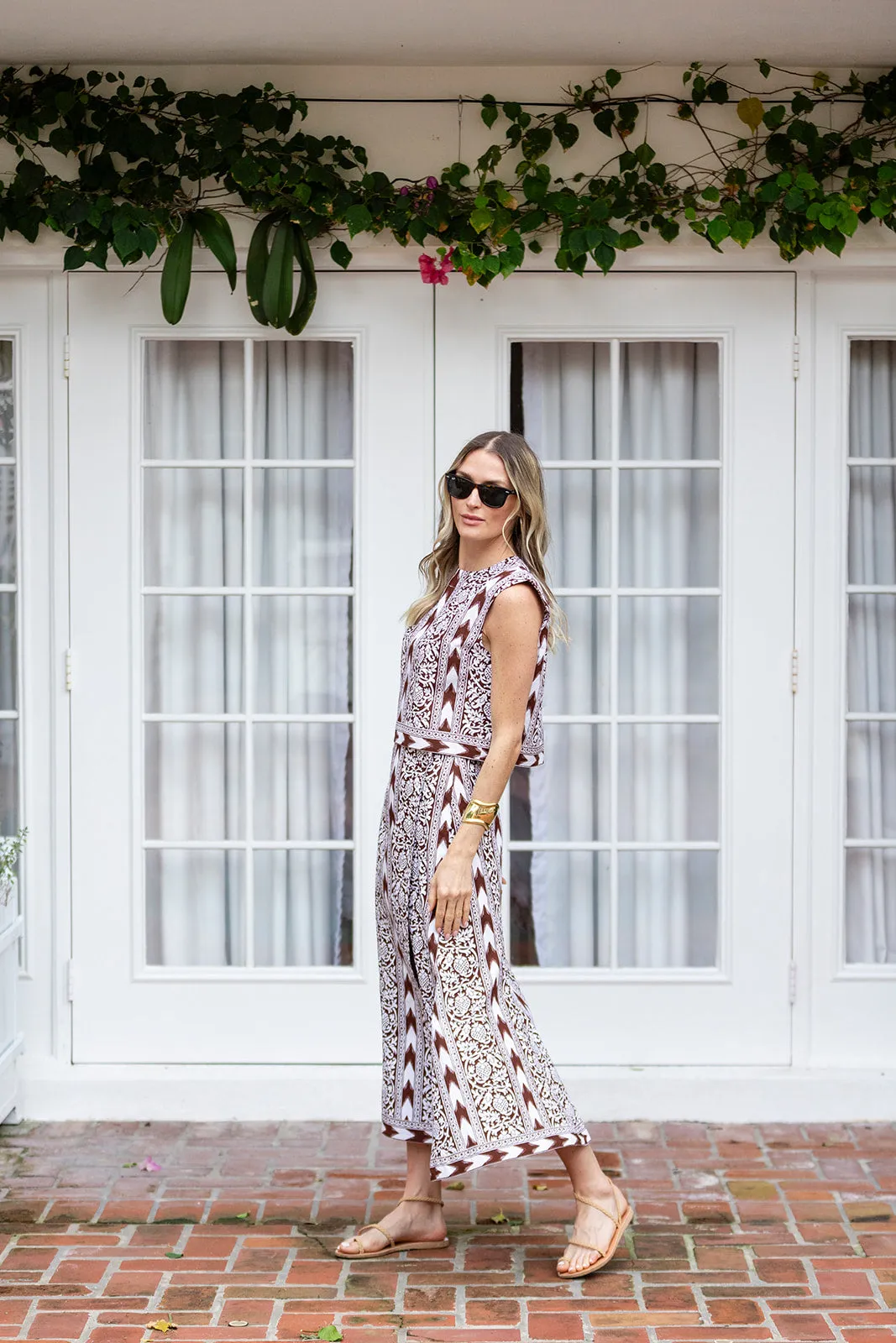 Park Avenue Skirt - Coco Island Ikat sold by Julia Amory product image thumbnail 5