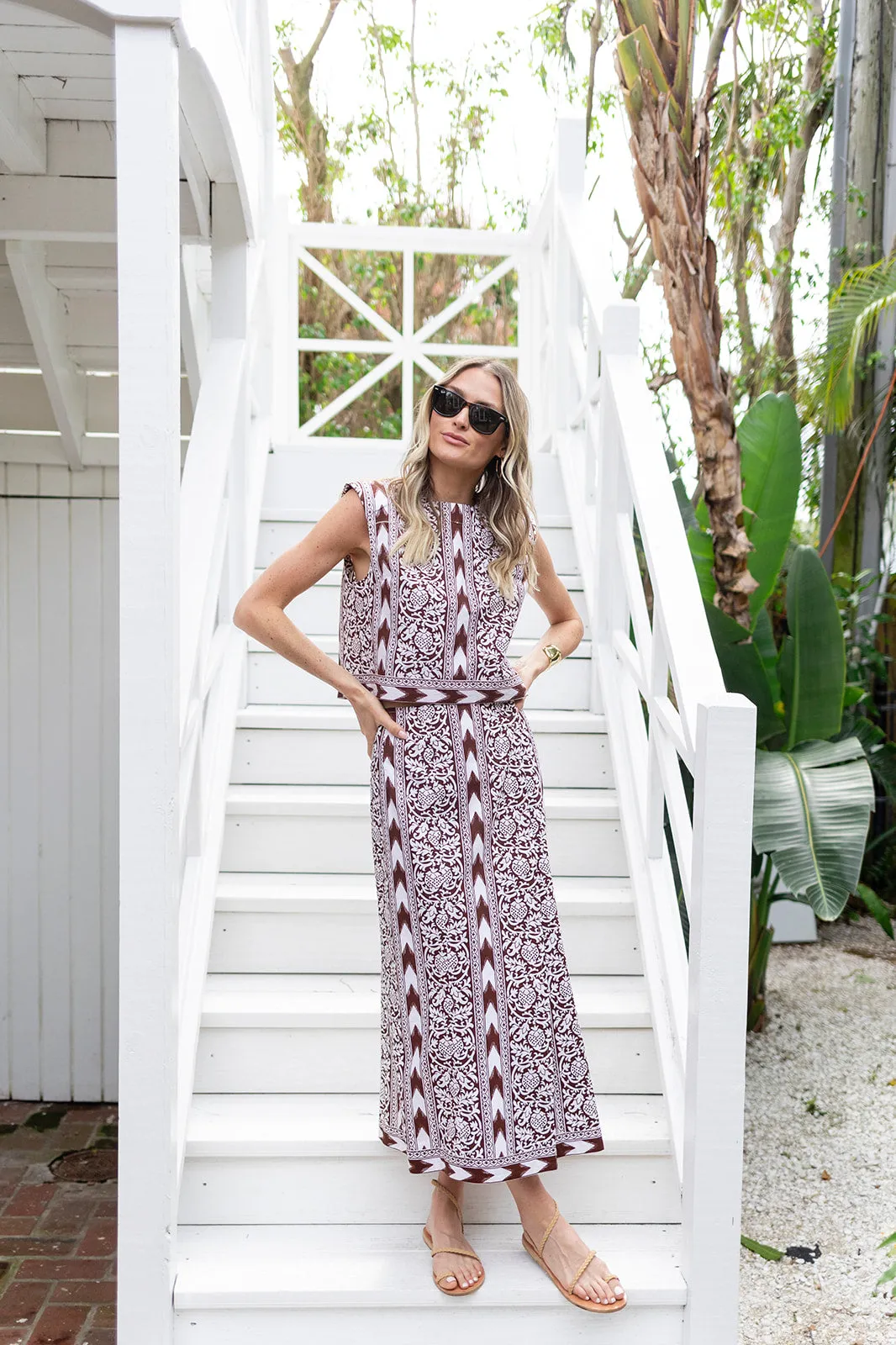 Park Avenue Skirt - Coco Island Ikat sold by Julia Amory product image thumbnail 2