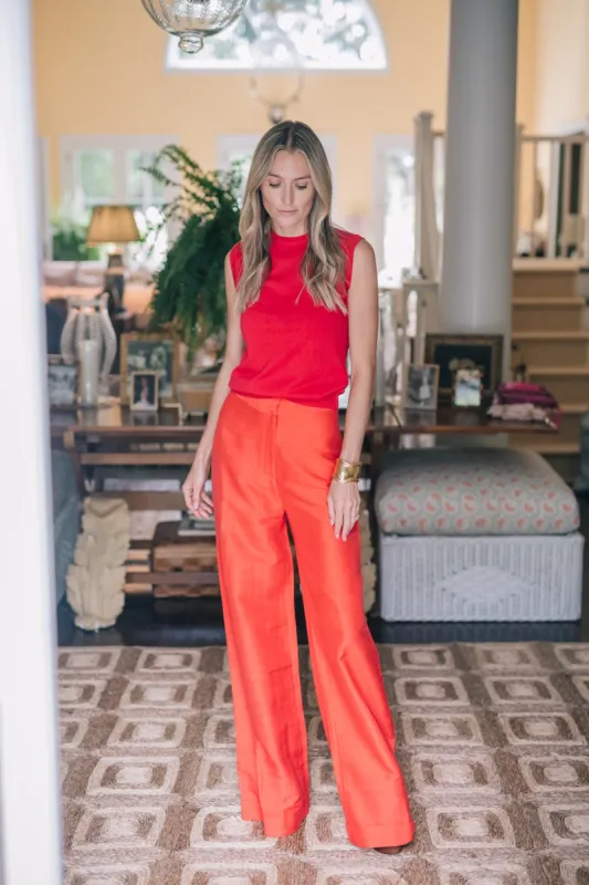 Julia Pant - Cerise sold by Julia Amory