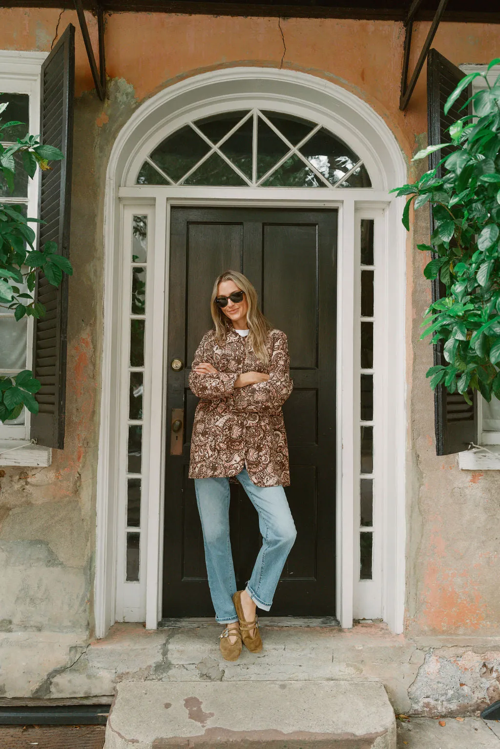 Oversized Dakota - Rose Paisley sold by Julia Amory product image thumbnail 4