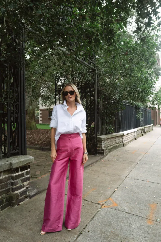 Julia Pant - French Rose sold by Julia Amory