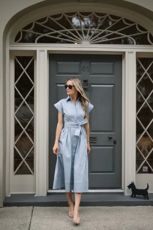 Betty Dress - Blizzard Blue sold by Julia Amory