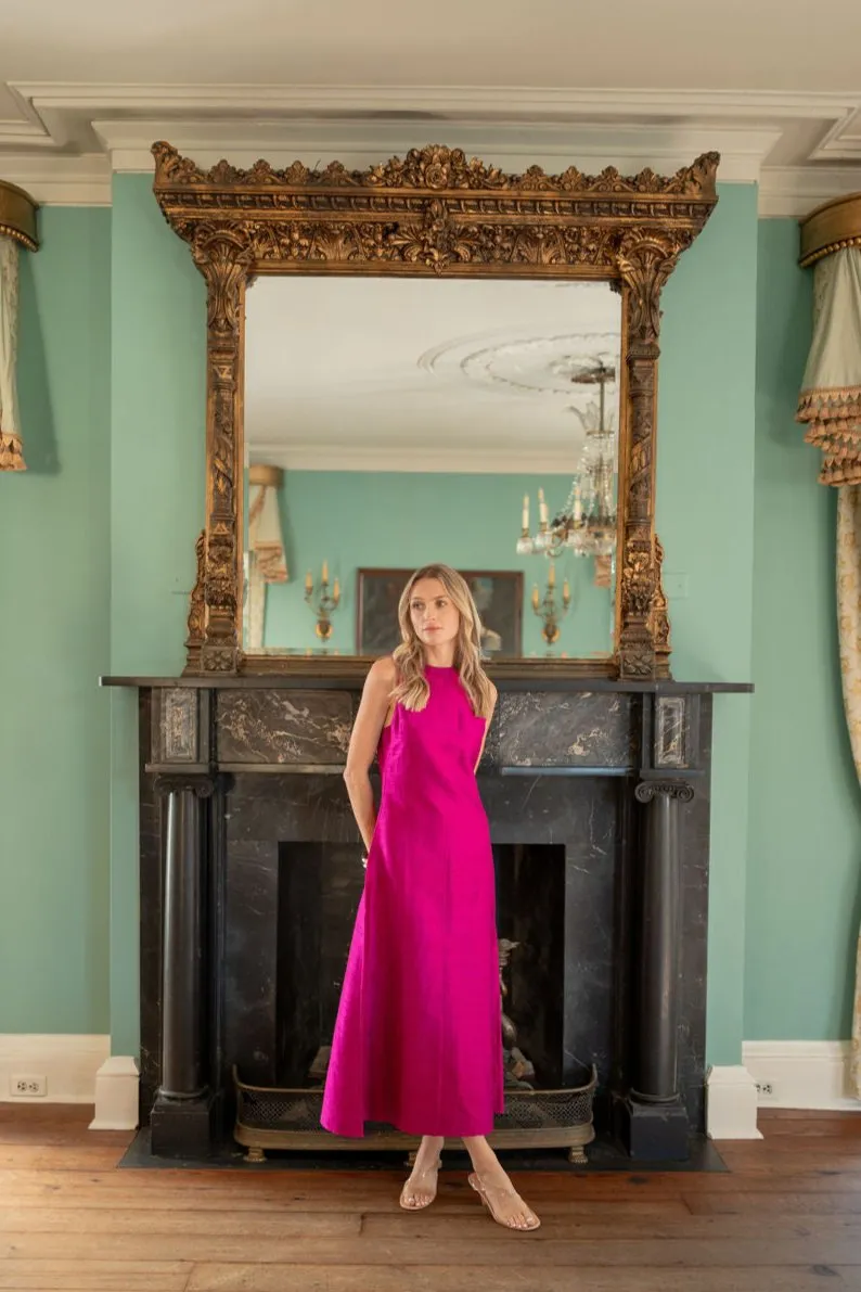 Jane Dress - Magenta sold by Julia Amory product image thumbnail 5