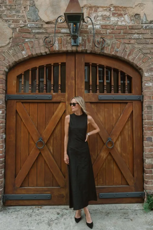 Jane Dress - Noir sold by Julia Amory