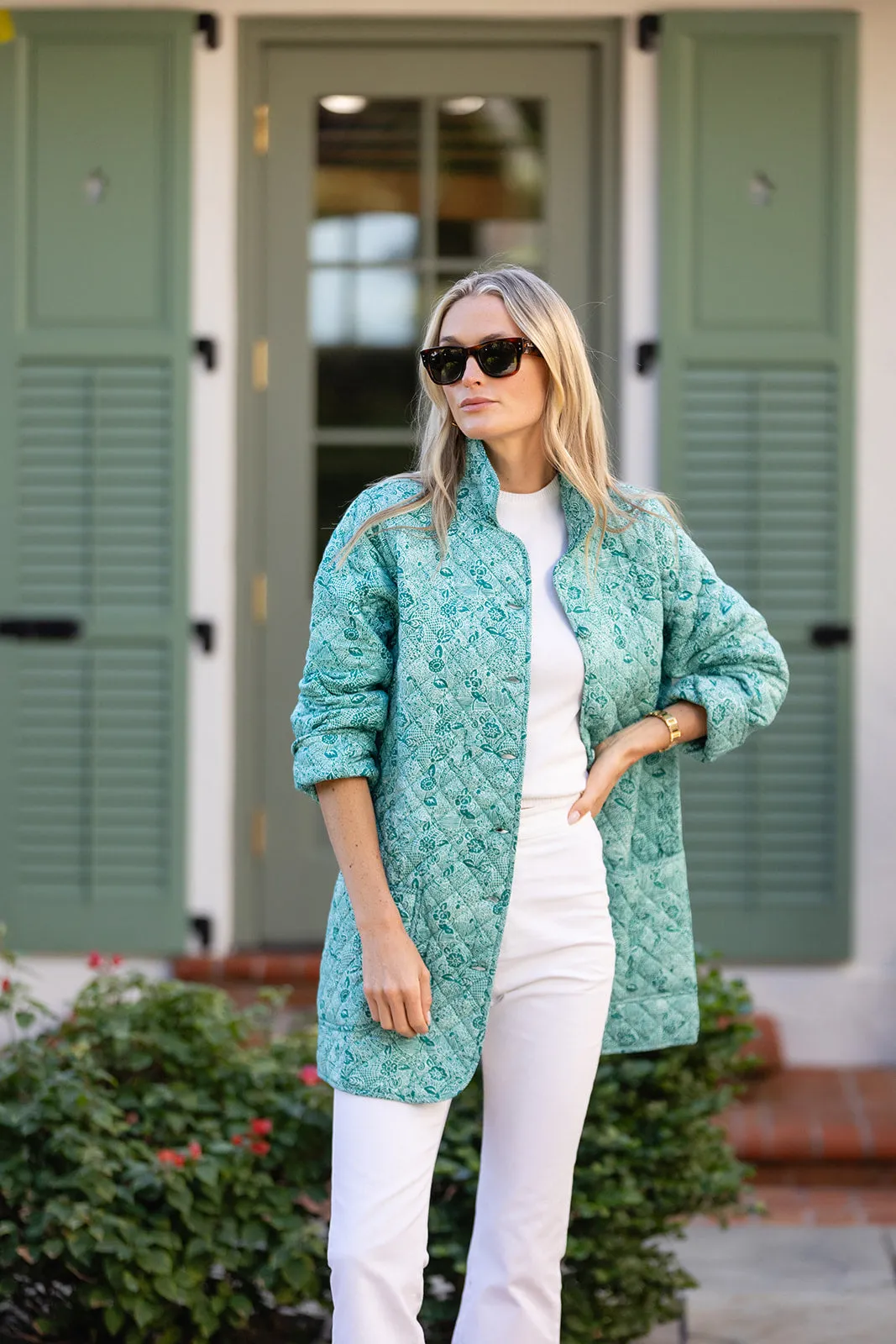 Oversized Dakota - Jade Marbella sold by Julia Amory product image thumbnail 3