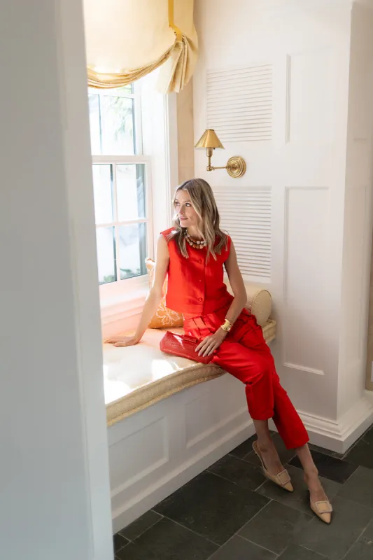 Blair Top - Cerise sold by Julia Amory