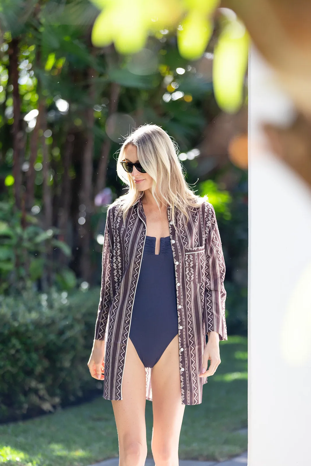 The JA Husband Shirt - Coco Zig Zag sold by Julia Amory product image thumbnail 4