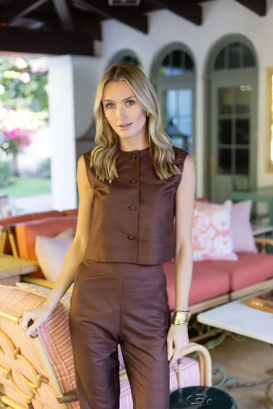 Blair Top - Coco sold by Julia Amory