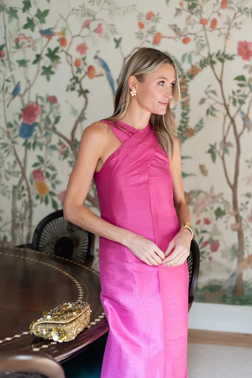 Camille Dress - French Rose sold by Julia Amory product image thumbnail 2