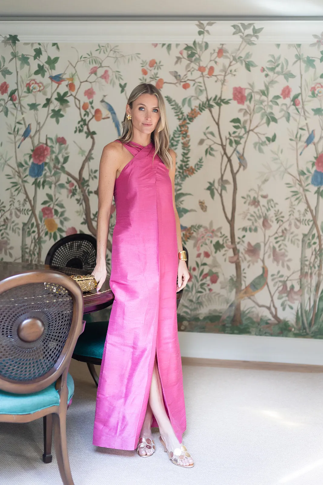 Camille Dress - French Rose sold by Julia Amory product image thumbnail 4