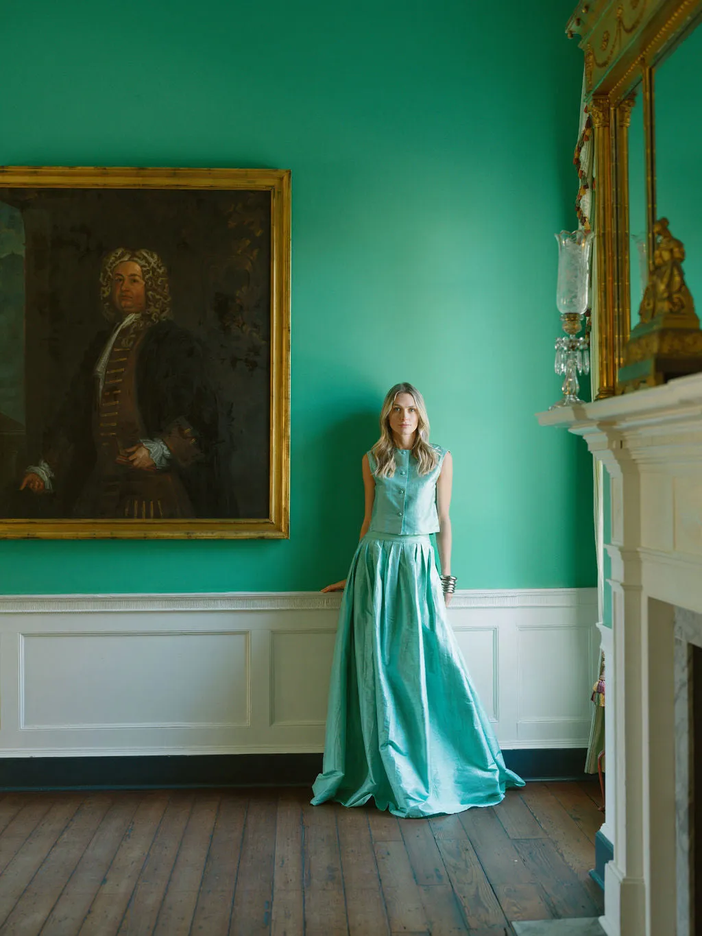 Ball Skirt - Pistachio sold by Julia Amory product image thumbnail 4