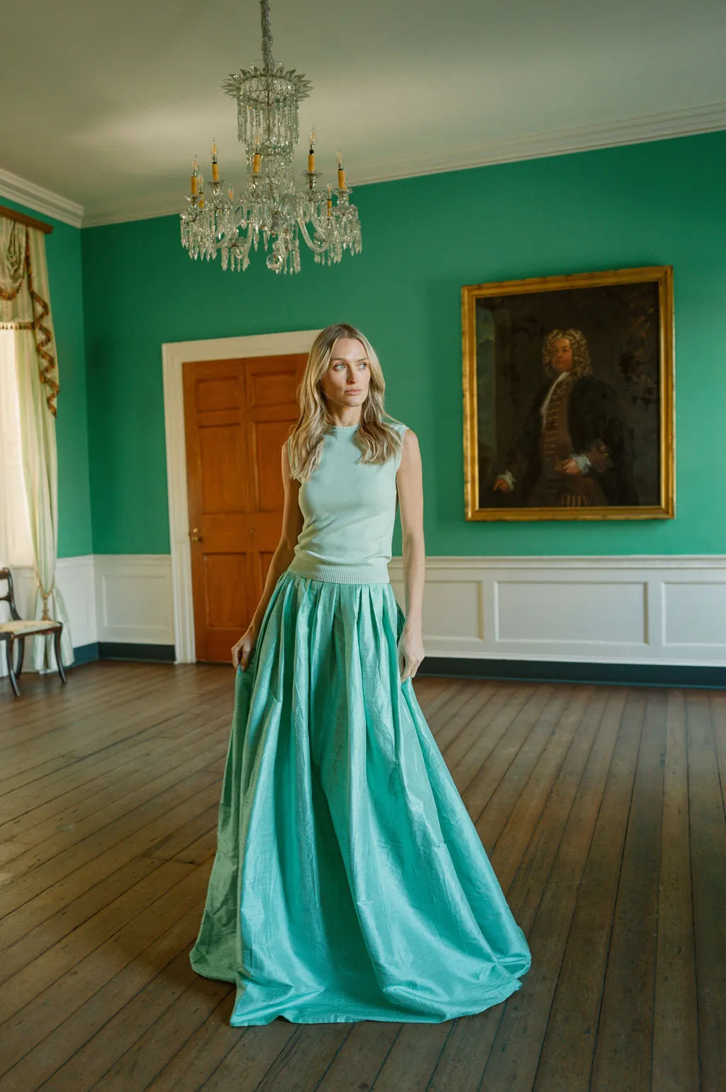 Ball Skirt - Pistachio sold by Julia Amory product image thumbnail 3