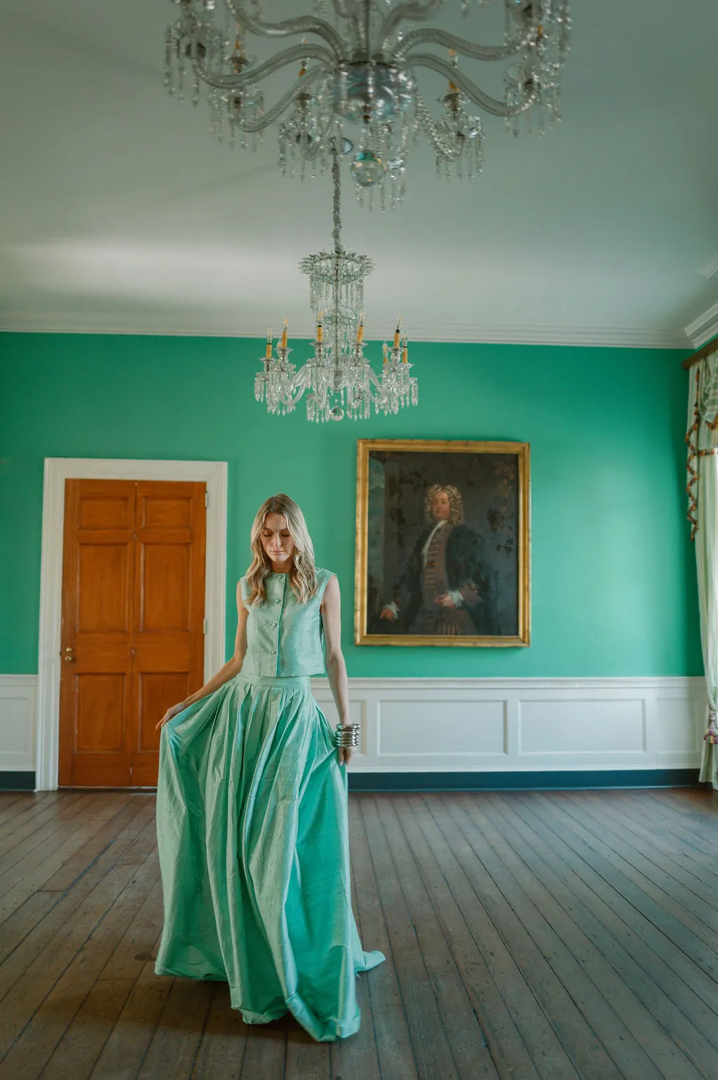 Ball Skirt - Pistachio sold by Julia Amory product image thumbnail 2