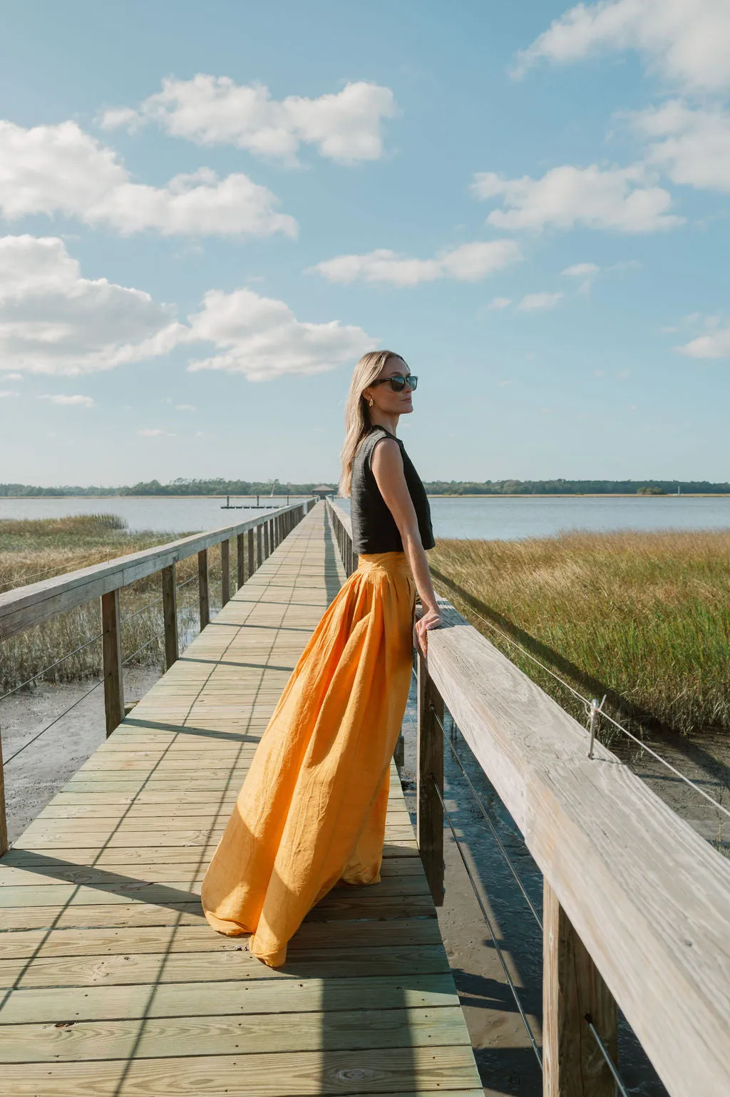 Ball Skirt - Saffron sold by Julia Amory product image thumbnail 5