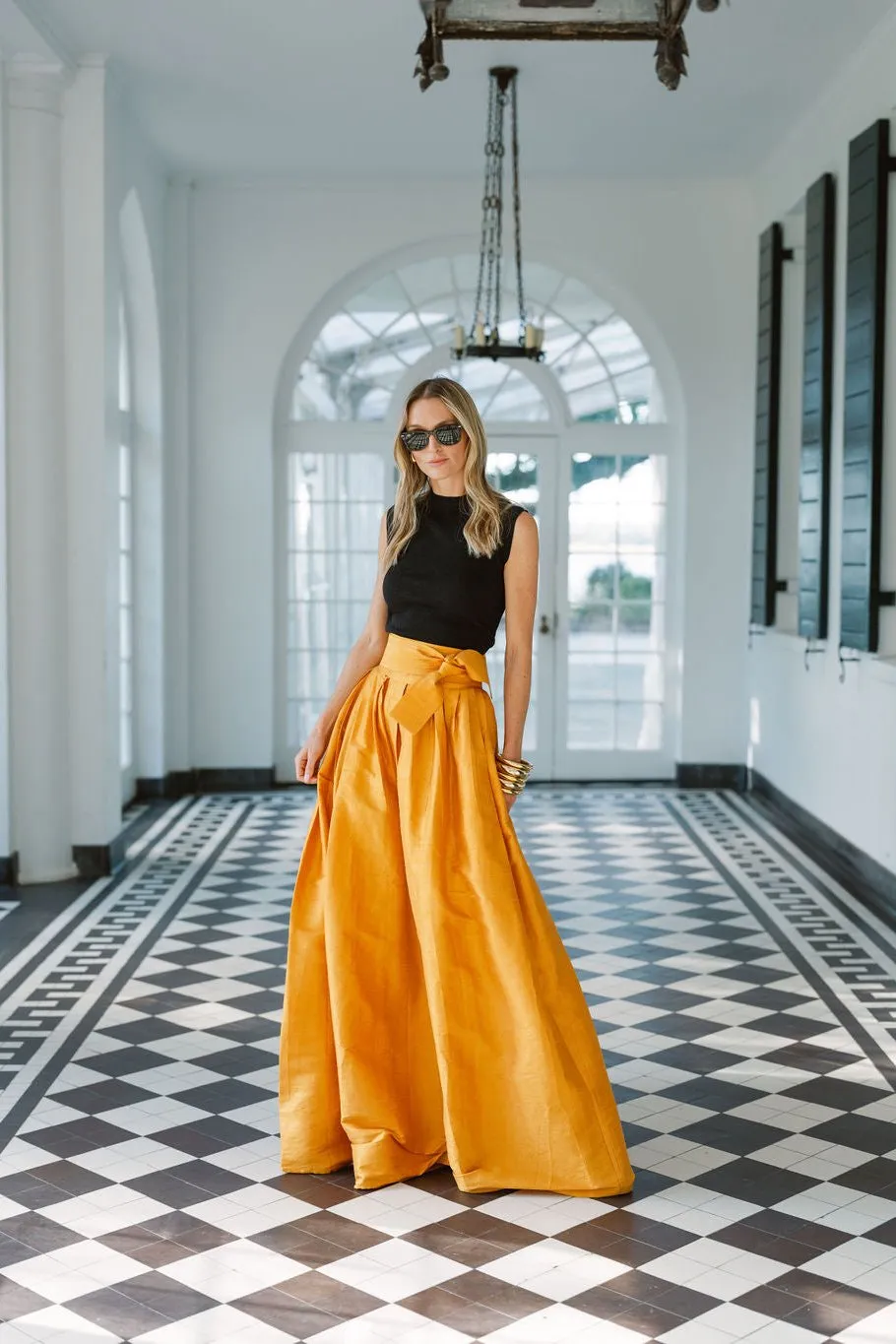 Ball Skirt - Saffron sold by Julia Amory