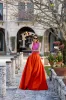 Ball Skirt - Tangerine sold by Julia Amory