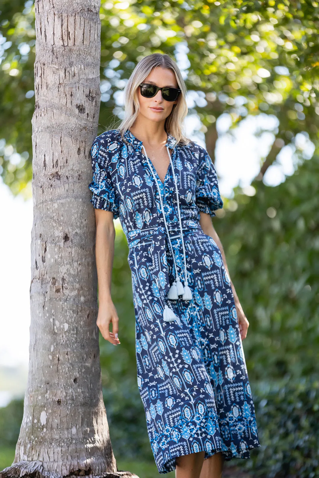Zoe Coatue - Peacoat Loon Patchwork sold by Julia Amory product image thumbnail 4