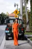 Julia Pant - Tangerine sold by Julia Amory