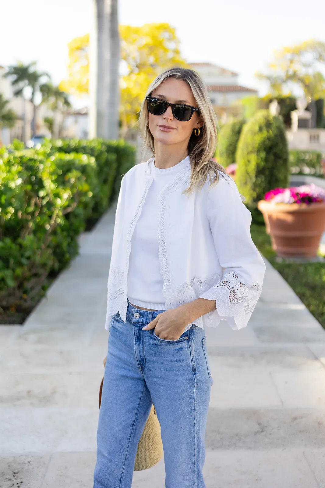 Diana Jacket - Blanc sold by Julia Amory product image thumbnail 2