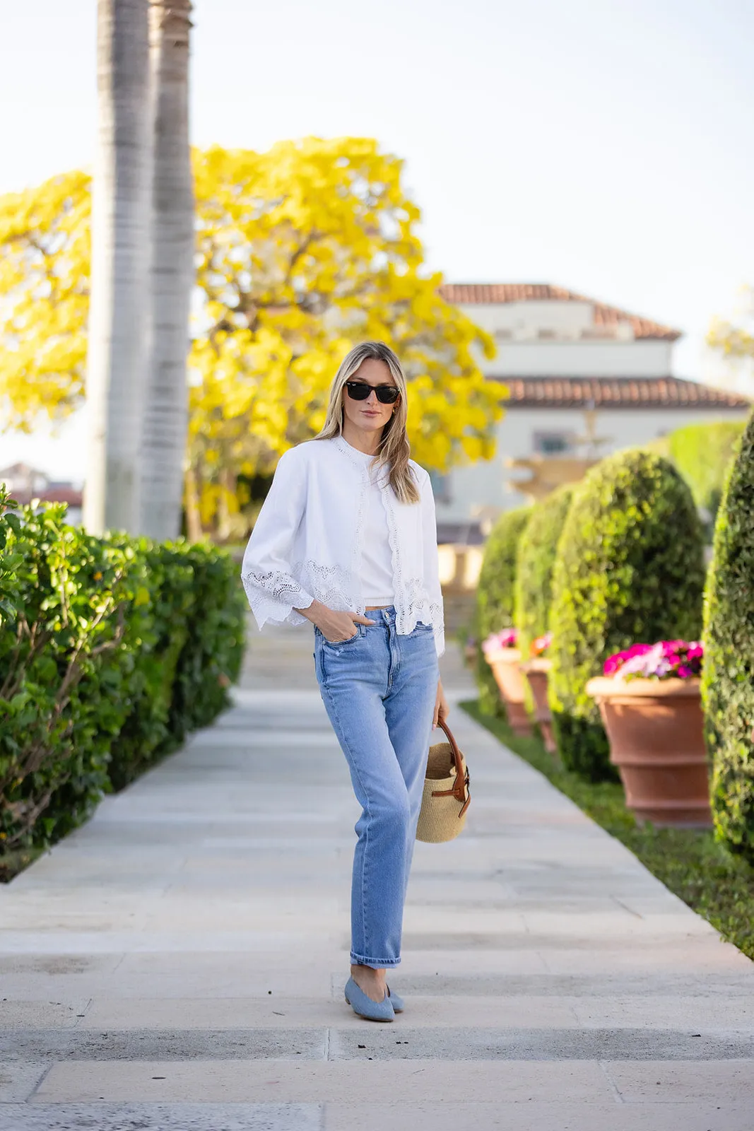 Diana Jacket - Blanc sold by Julia Amory