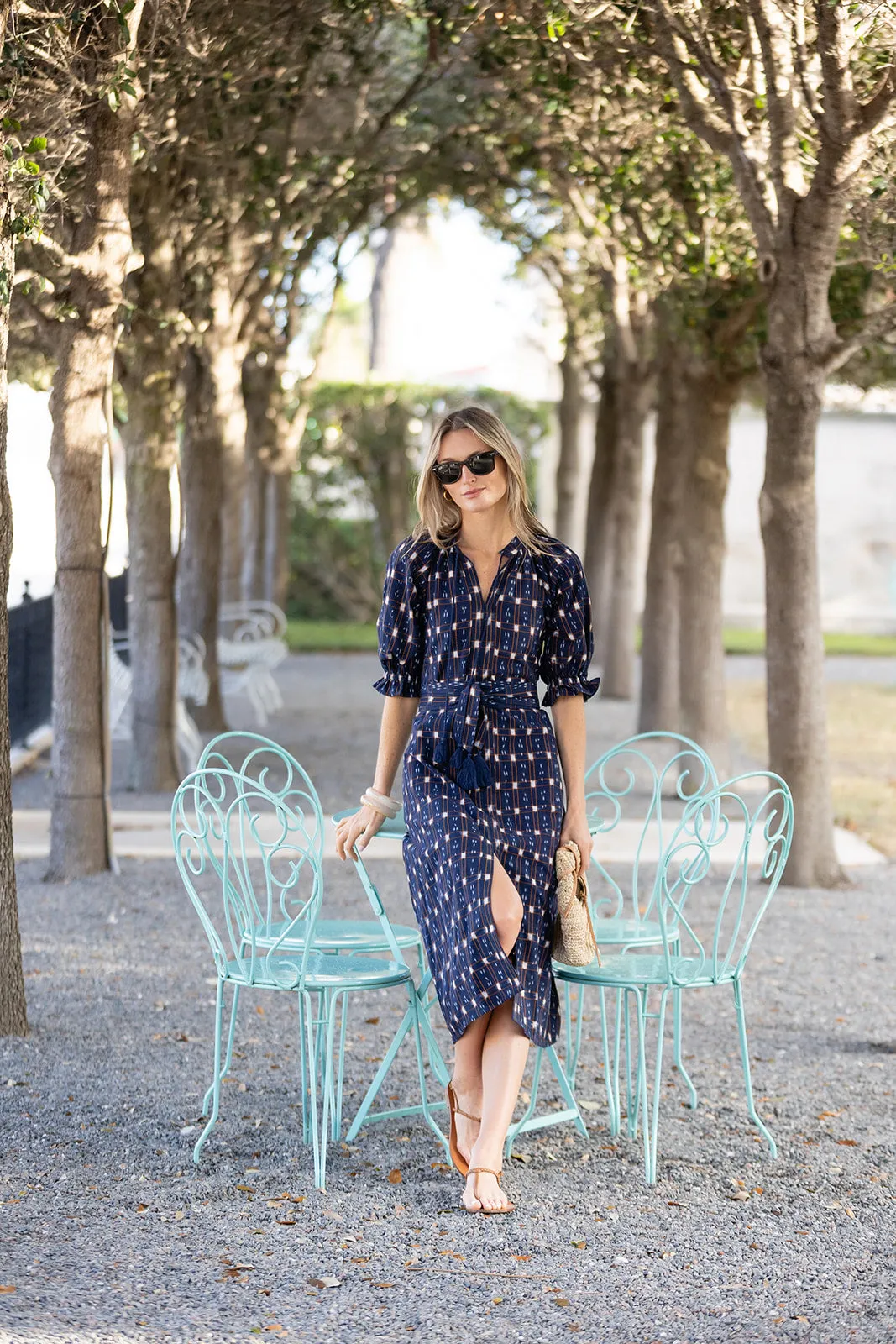 Zoe Dress Ikat - Twilight sold by Julia Amory product image thumbnail 5