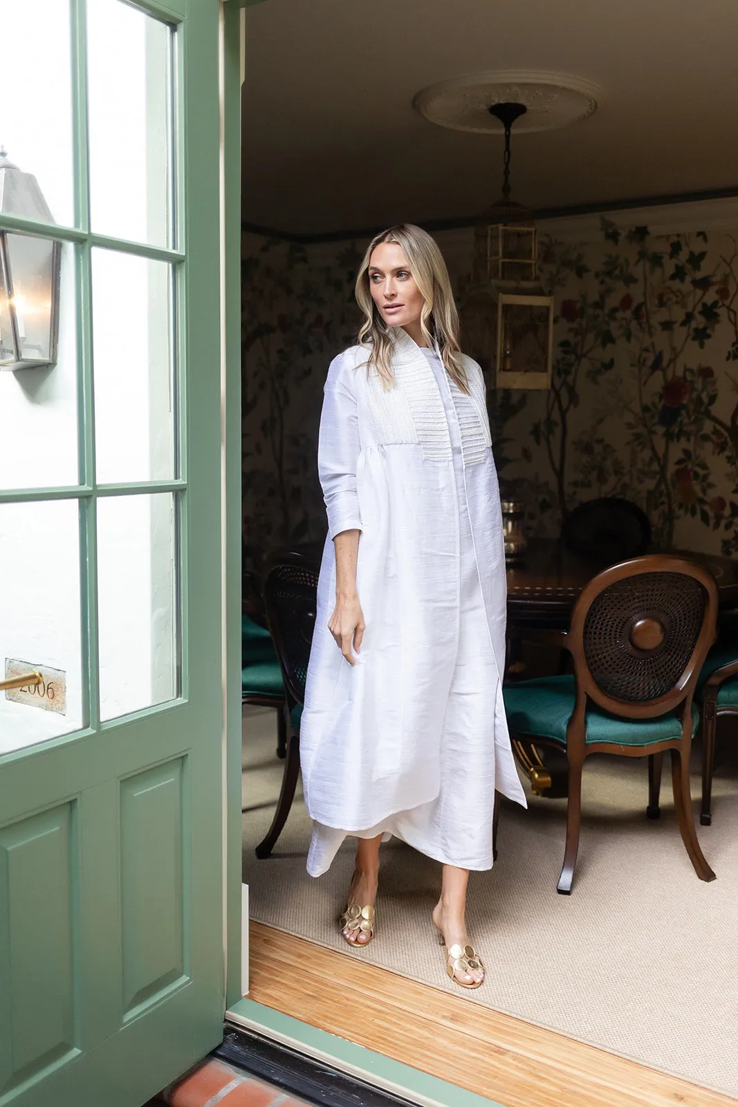 Liza Jacket - Blanc sold by Julia Amory product image thumbnail 2