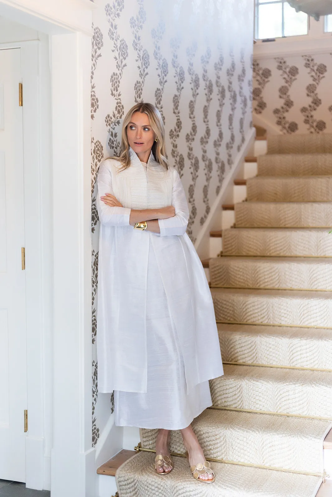 Liza Jacket - Blanc sold by Julia Amory product image thumbnail 3