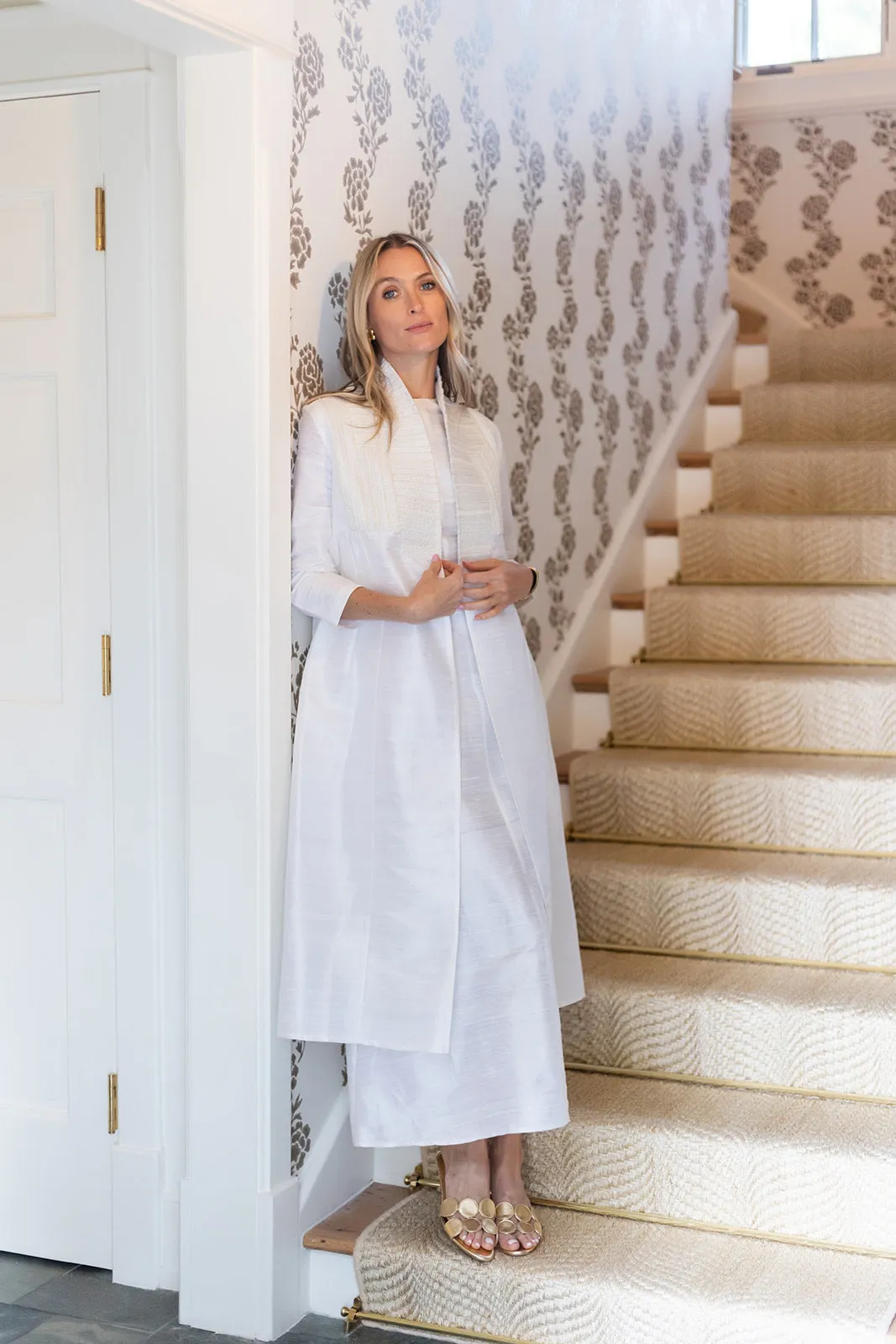 Liza Jacket - Blanc sold by Julia Amory product image thumbnail 4