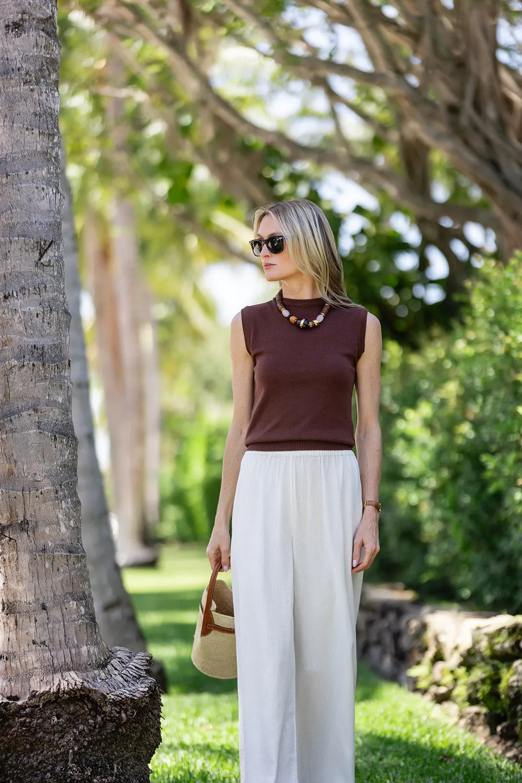 Obe Pant Linen - Blanc sold by Julia Amory product image thumbnail 3